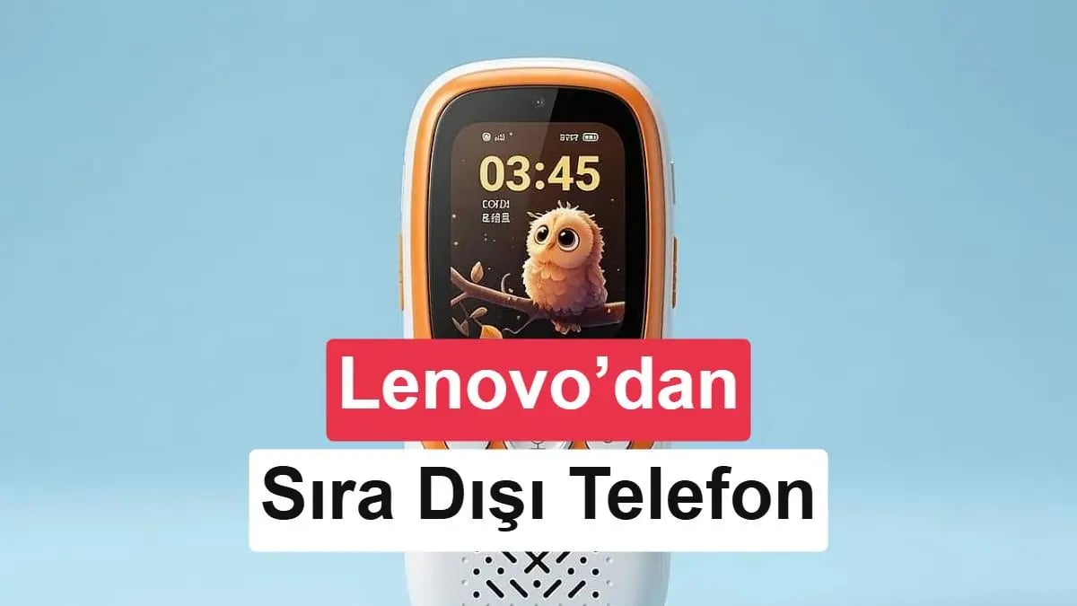 Lenovo AI Öğrenci Telefonu: Okulda Oyun Yok, Yapay Zeka Var