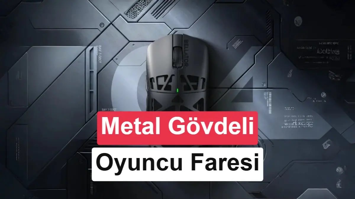 Lenovo Lecoo Bellator GM104: Metal Gövdeli Yeni Oyuncu Faresi Devrimi