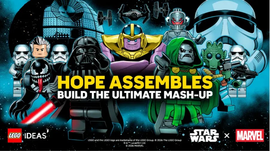 Marvel ve Star Wars Lego Ideas'ta Birleşiyor: Hayran Tasarımları Resmi Set Olacak