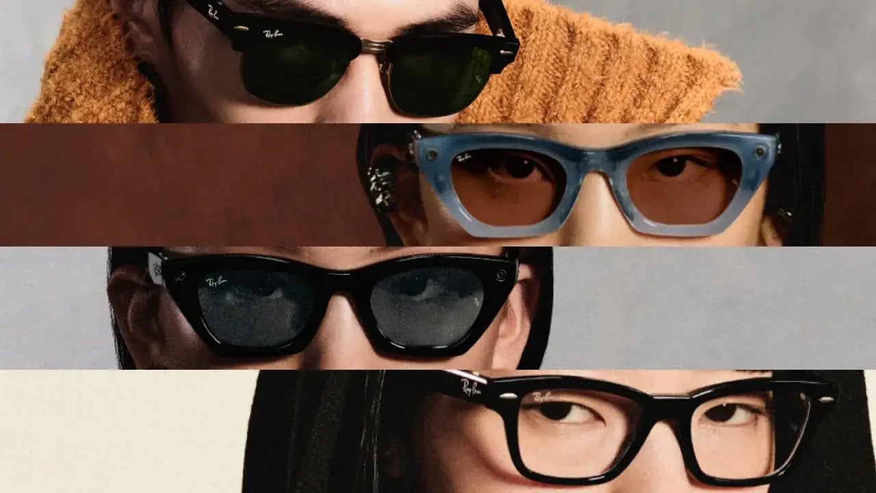 Meta'dan Kamerasız Akıllı Gözlük Hamlesi: Ray-Ban Meta Audio Tanıtıldı