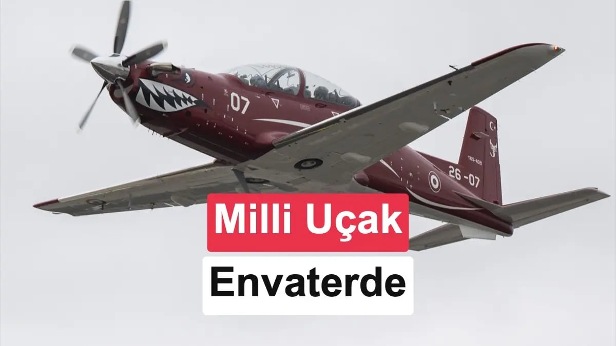 Milli Eğitim Uçağı HÜRKUŞ-2 Envantere Girdi: İlk Teslimatla Yerli Havacılıkta Yeni Dönem