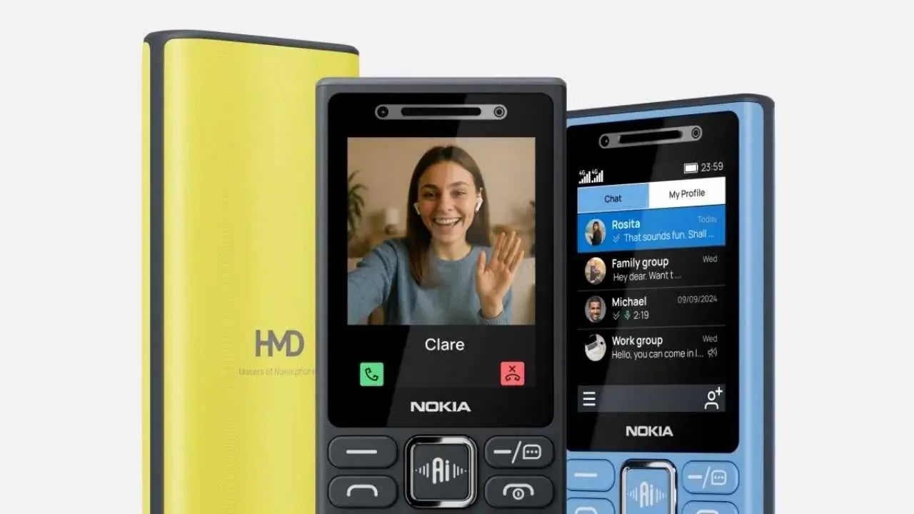 Nokia Klasiklere Yapay Zeka Dokunuşu: Yeni 4G Tuşlu Modeller Tanıtıldı