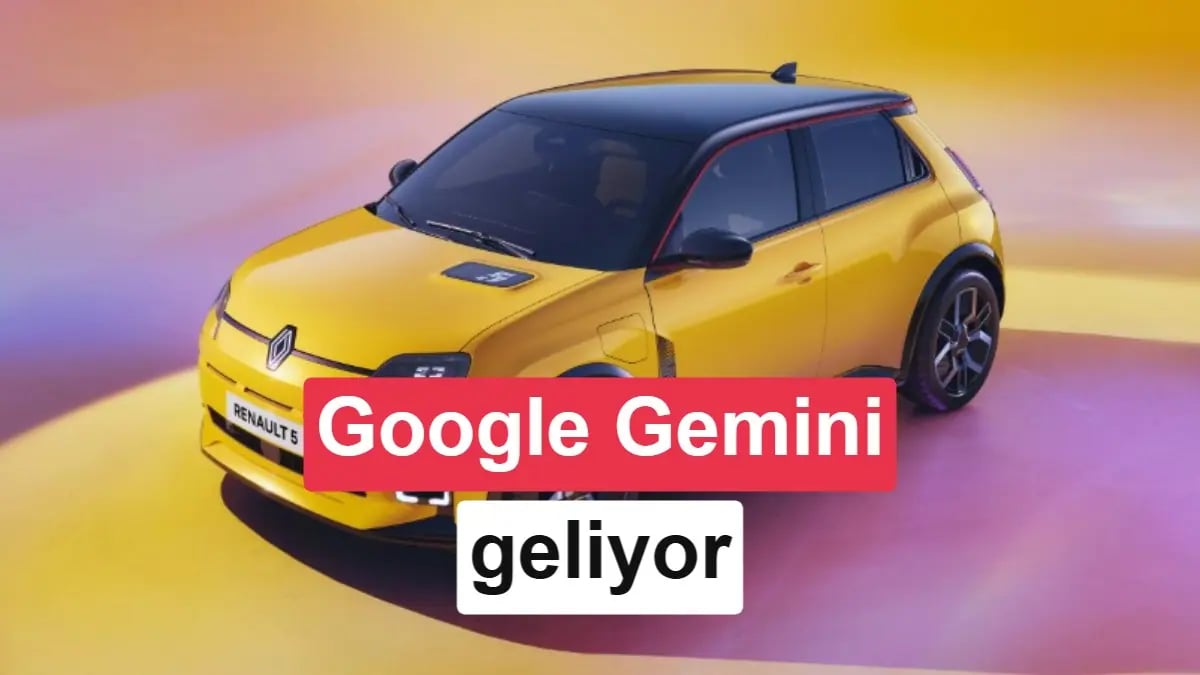 Renault Otomobillerinde Yapay Zeka Devrimi Başlıyor