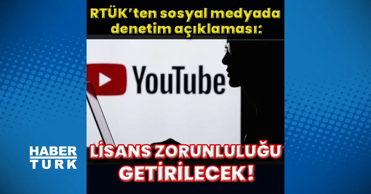 RTÜK’ten YouTube ve Sosyal Medya Düzenlemesi