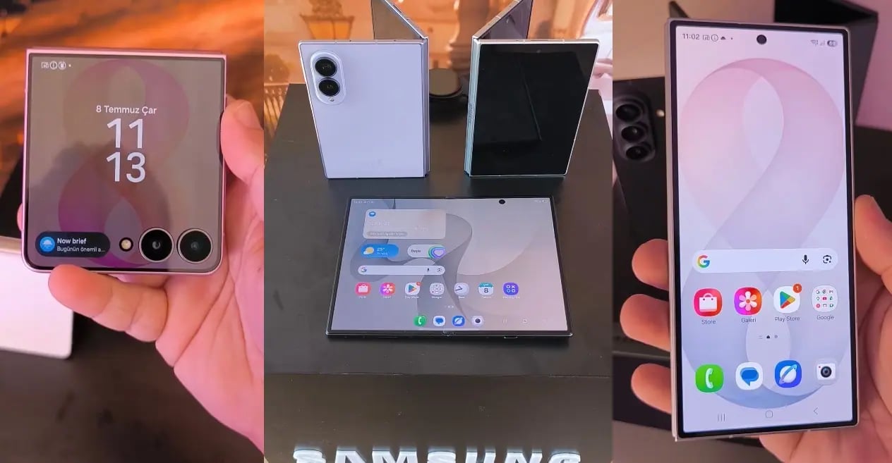 Samsung Katlanabilir Devrimi: Fold8 ve Flip8’den İlk Görünümler