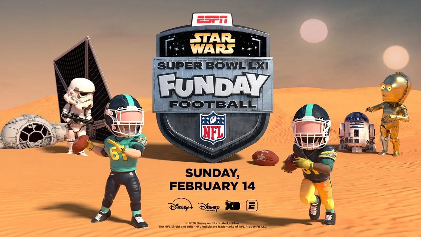 Star Wars, Super Bowl LXI'de Animasyonlu Alternatif Yayınla Sahne Alacak