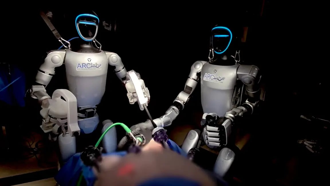 Surgeona Yardımcı Robotlar İlk Seferle Canlı Hayvanlarda Ameliyat Yapıyor