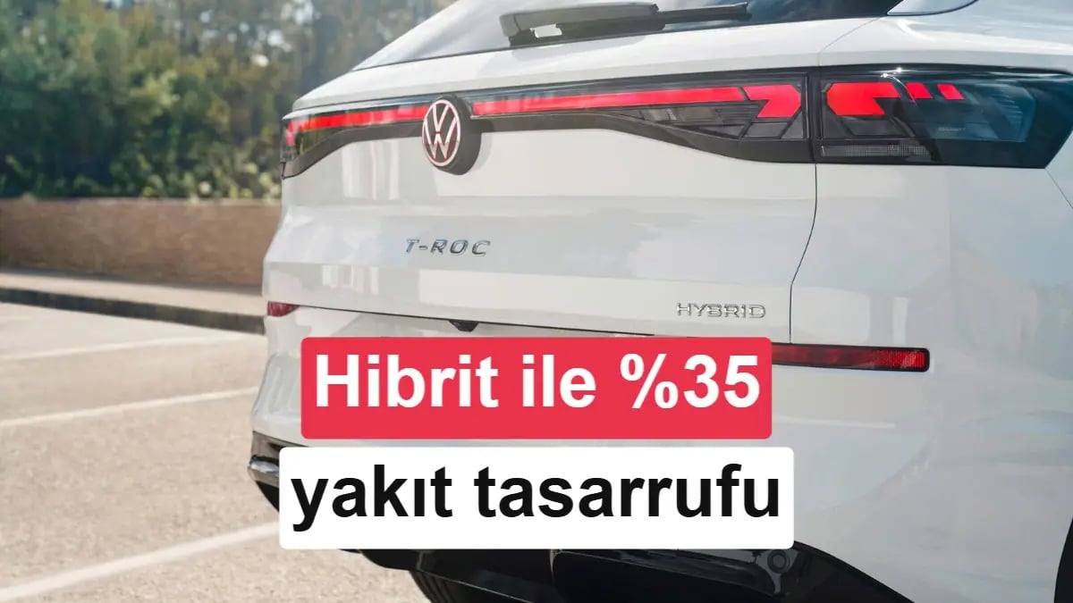 Toyota'ya Karşı Yeni Dönem: Volkswagen Golf ve T-Roc Hibrit Tanıtıldı