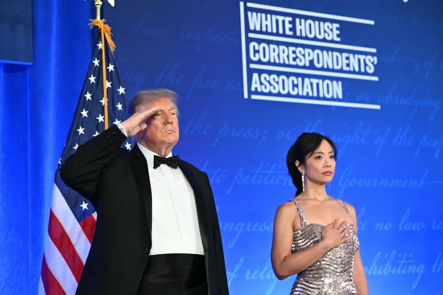 Trump Bey White Ev Yazarları Akşam Yemeği'nde Medyayı Eleştirdi