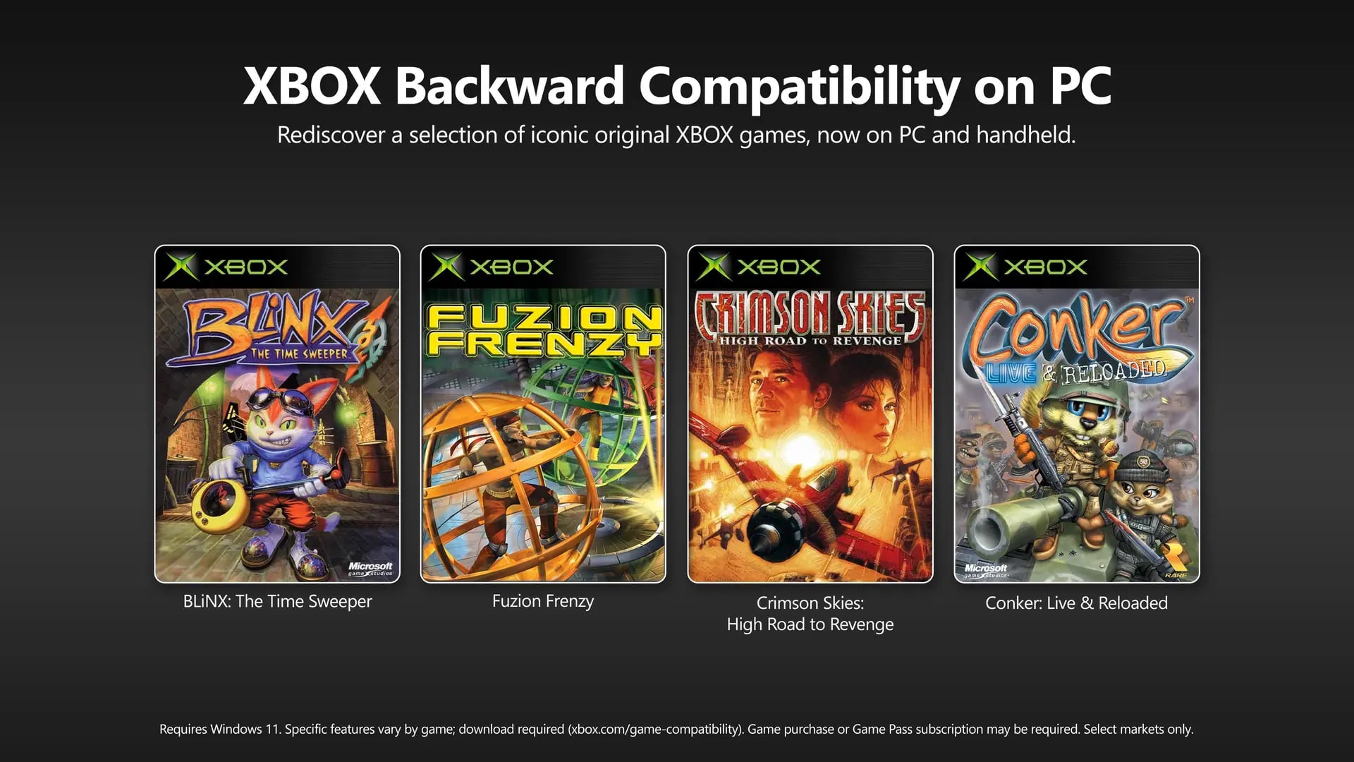 Xbox'ın Tarihi Oyunları PC'ye Taşınıyor