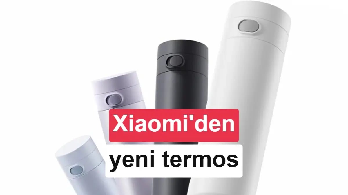 Xiaomi'nin Yeni Kapaklı Termosu Mijia Flip-Lid Insulated Mug 2 Tanıtıldı: 6 Saat Sıcaklık Koruma ve Tek Elle Kullanım