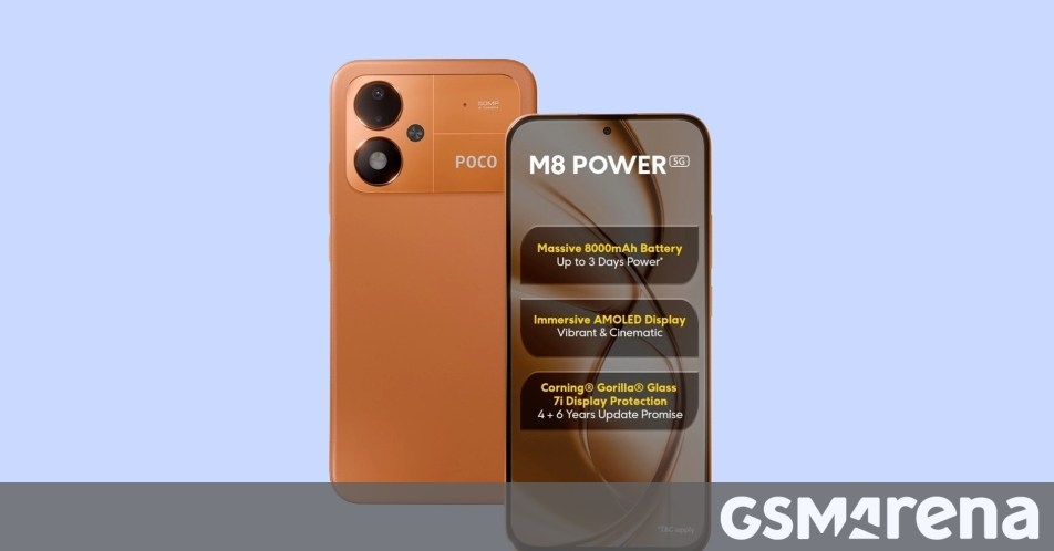 Dev Batarya ve 120Hz Ekranla Poco M8 Power Piyasaya Çıktı