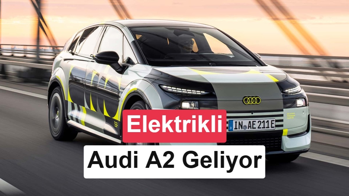 Elektrik Devrimi: Audi A2 e-tron Geliyor, Rekor Verimlilikle Sürücüleri Bekliyor