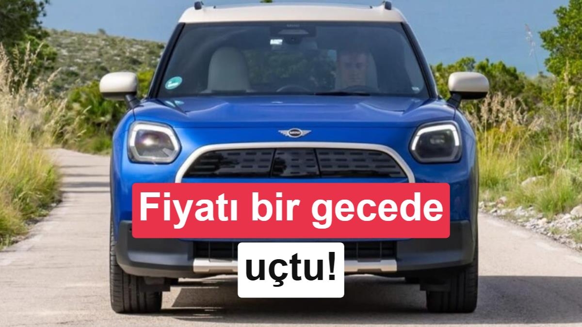 Elektrikli MINI Countryman Fiyatı Sert Şokla 3.8 Milyon TL'yi Geçti