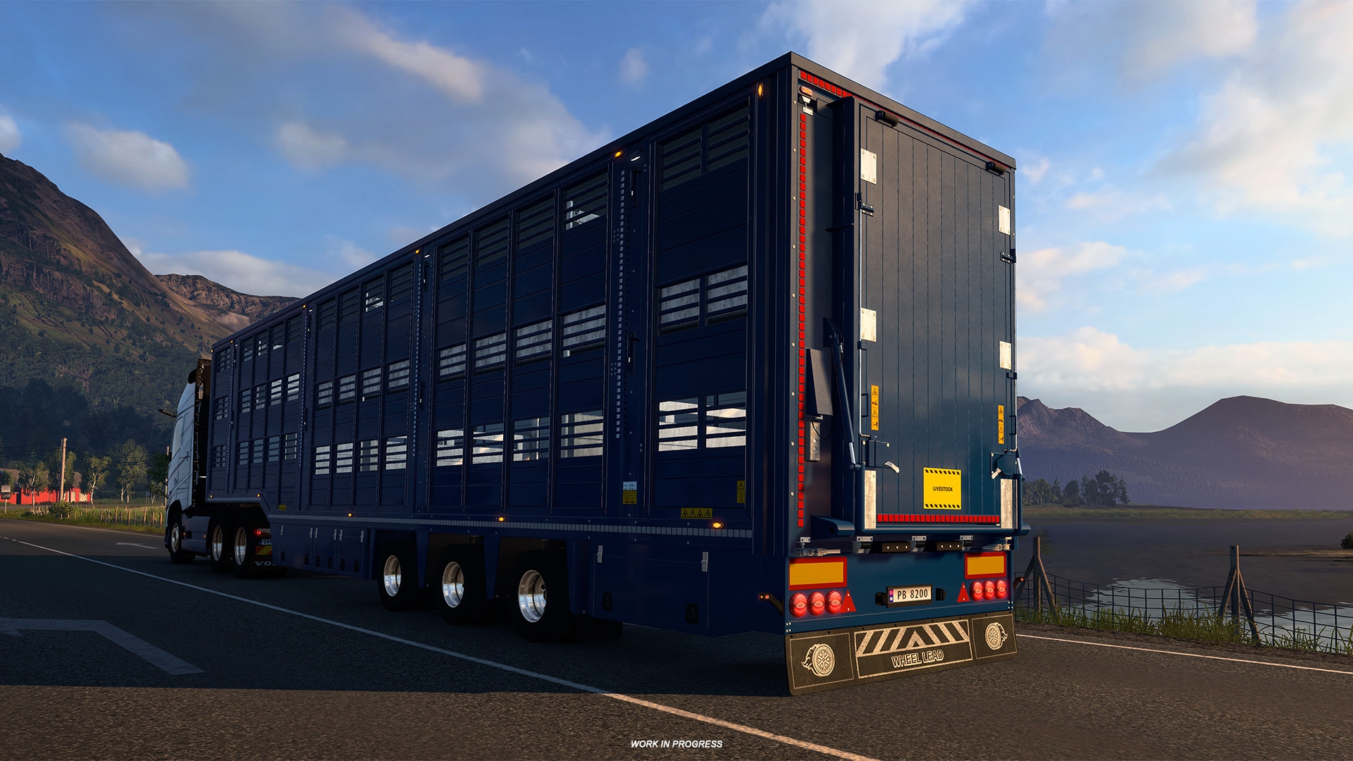 Euro Truck Simulator 2'nin Yeni Canlı Hayvan Taşıma Treyleri