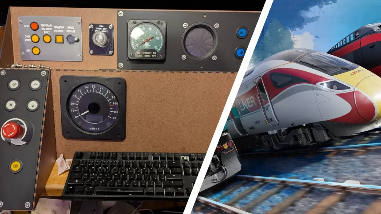 Gerçeğin Kalbinden Bir Makine: Christopher Mitchell'dan İnanılmaz Tren Simülasyon Projesi