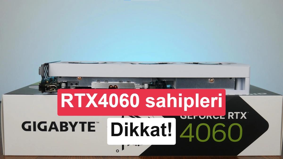 Gigabyte RTX 4060'da Kritik Hata: PCB Yanıyor, Güç Devresinde Dengesizlik Var