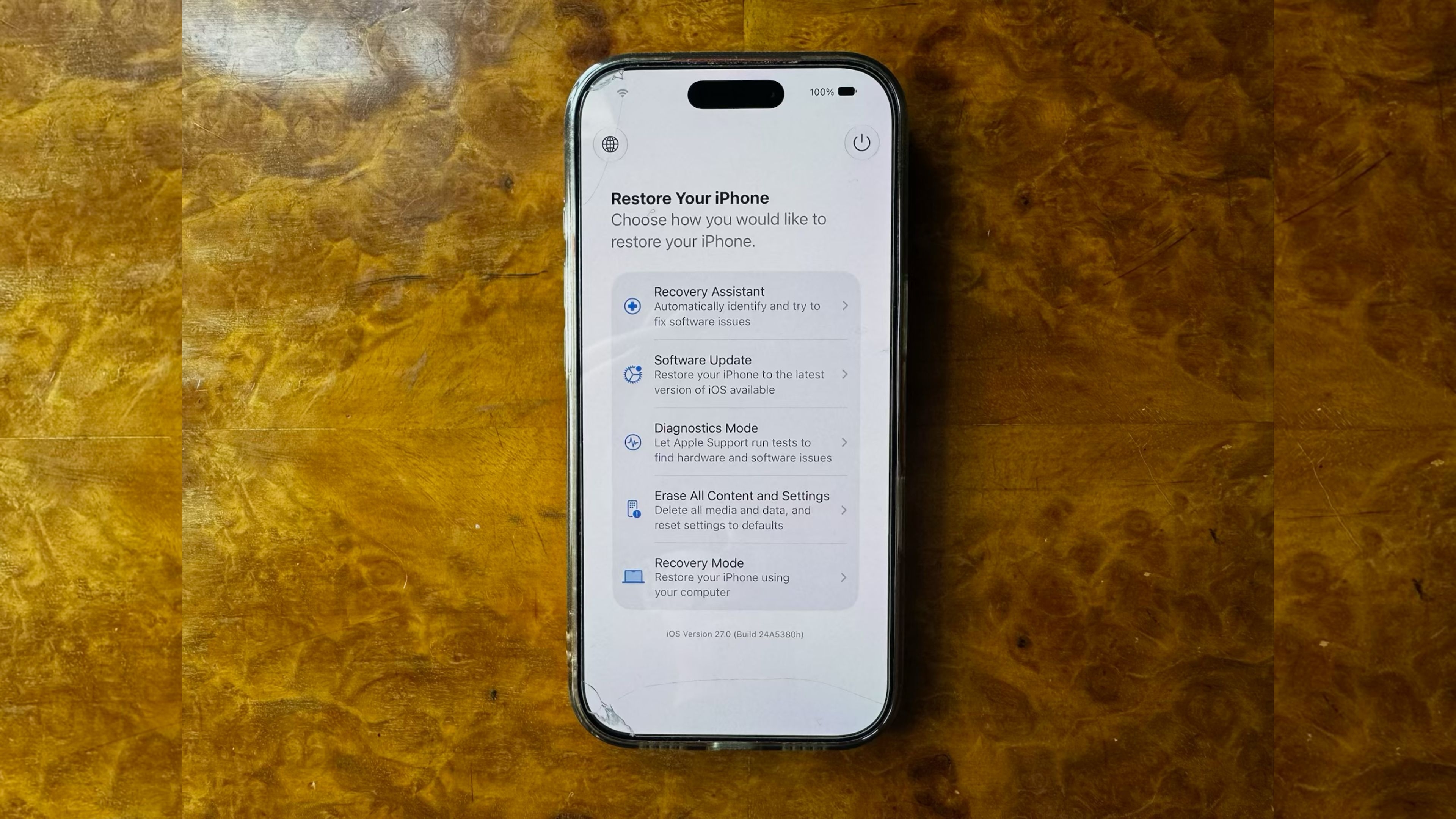 iOS 27 Büyük Devrim: iPhone Kurtarma Ekranına Manuel Erişim Artık Çok Kolay