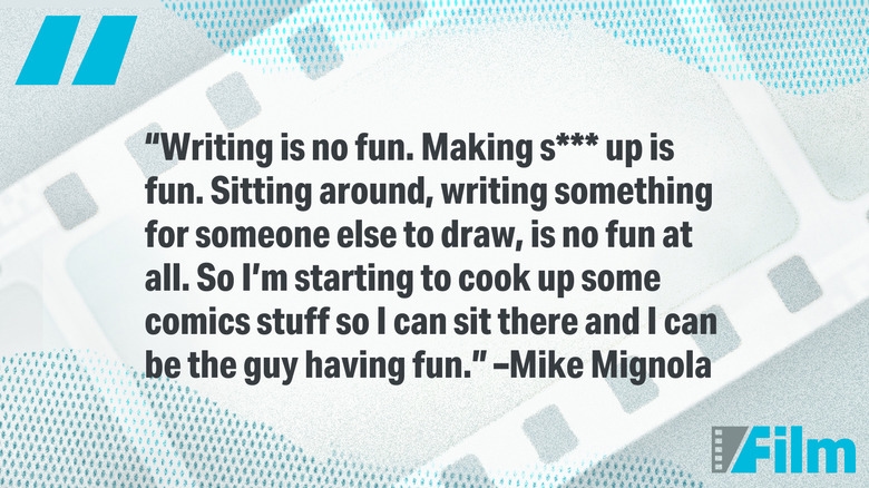 Mike Mignola'dan Sanat Üzerine Sarsıcı Sözler