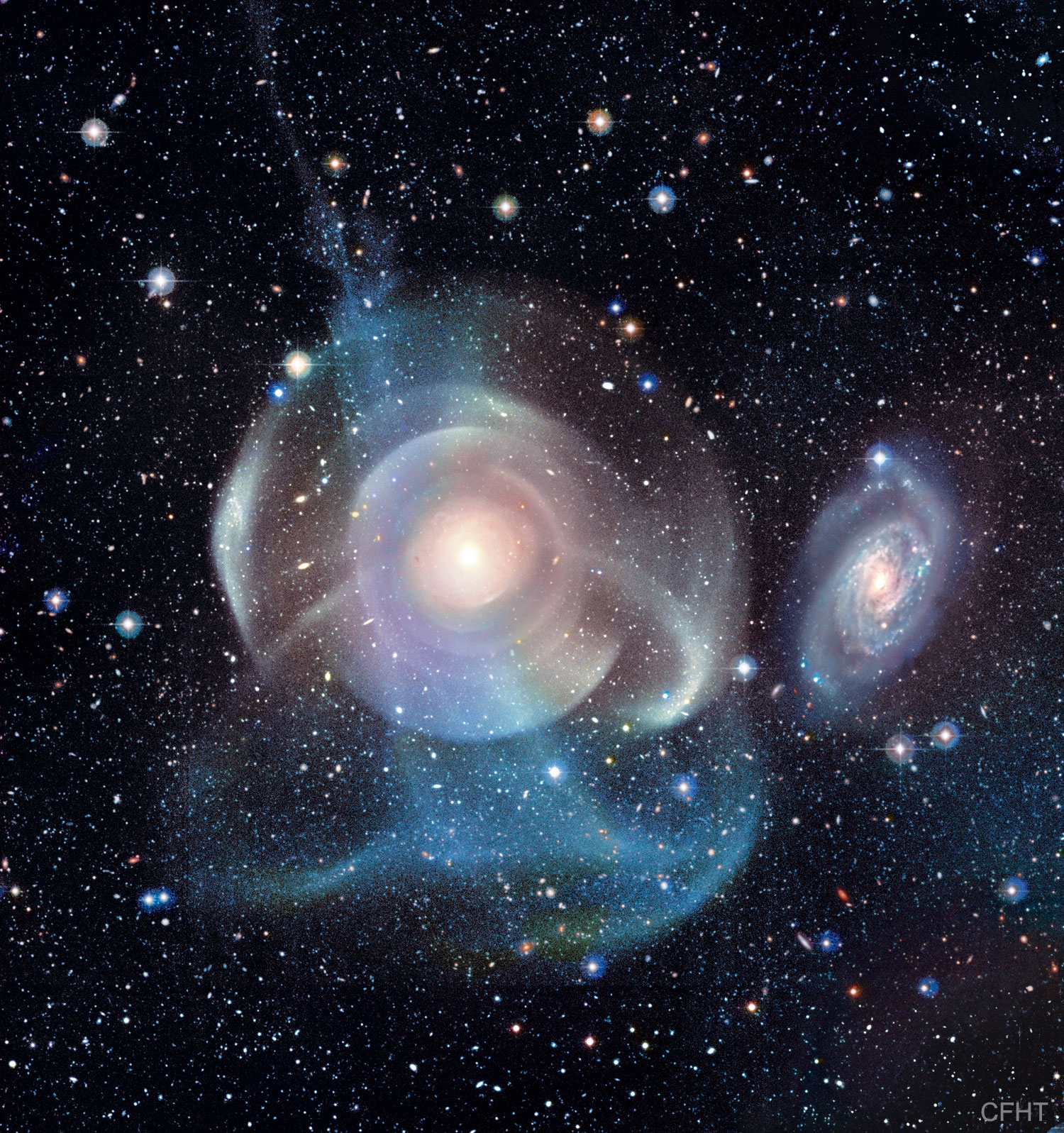 NGC 474 Galaksisi'nde Evrenin Gizemli Kabukları