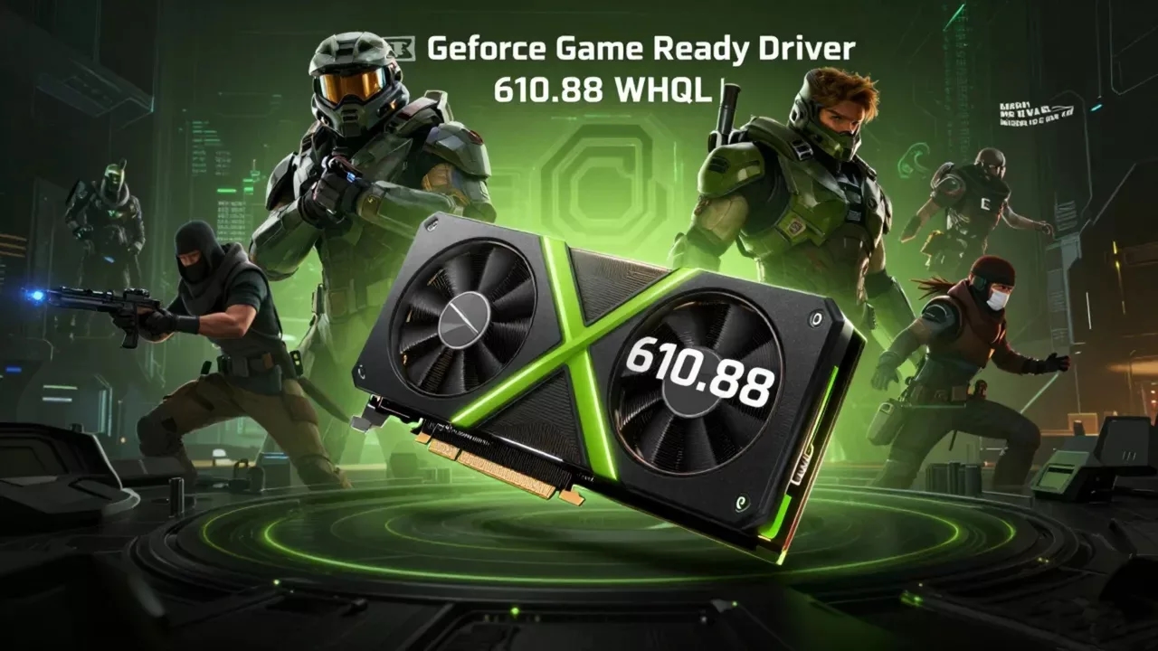 NVIDIA GeForce 610.88 Sürücüsü Geldi: Oyun Performansı ve Kararlılığı Yeniden Tanımlandı