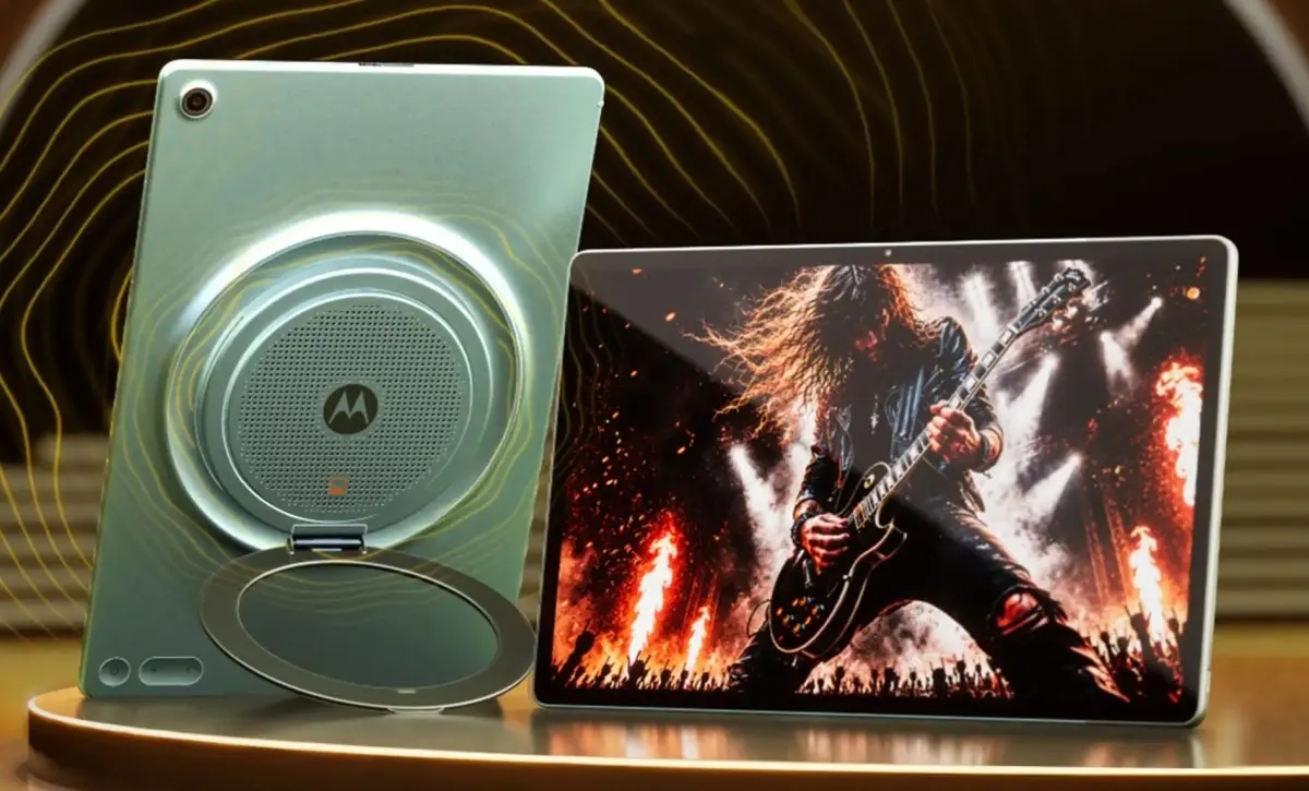 Ses Şöleni Devrimi: Motorola Moto Pad 70 Groove Büyük Hoparlör Gücüyle Geliyor
