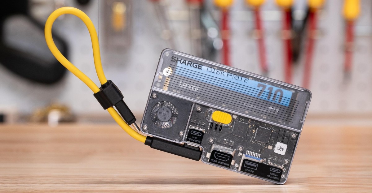 Sharge Disk Pro 2: Sadece Bir SSD Değil, Tüm Cihazların Süper Güç İstasyonu