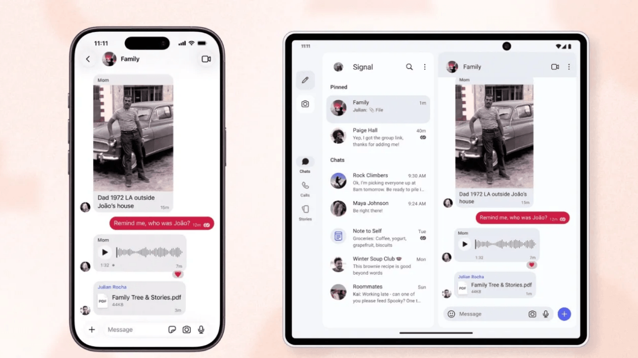 Signal iPhone Kullanıcılarına Çoklu Cihaz Konforunu Sundu