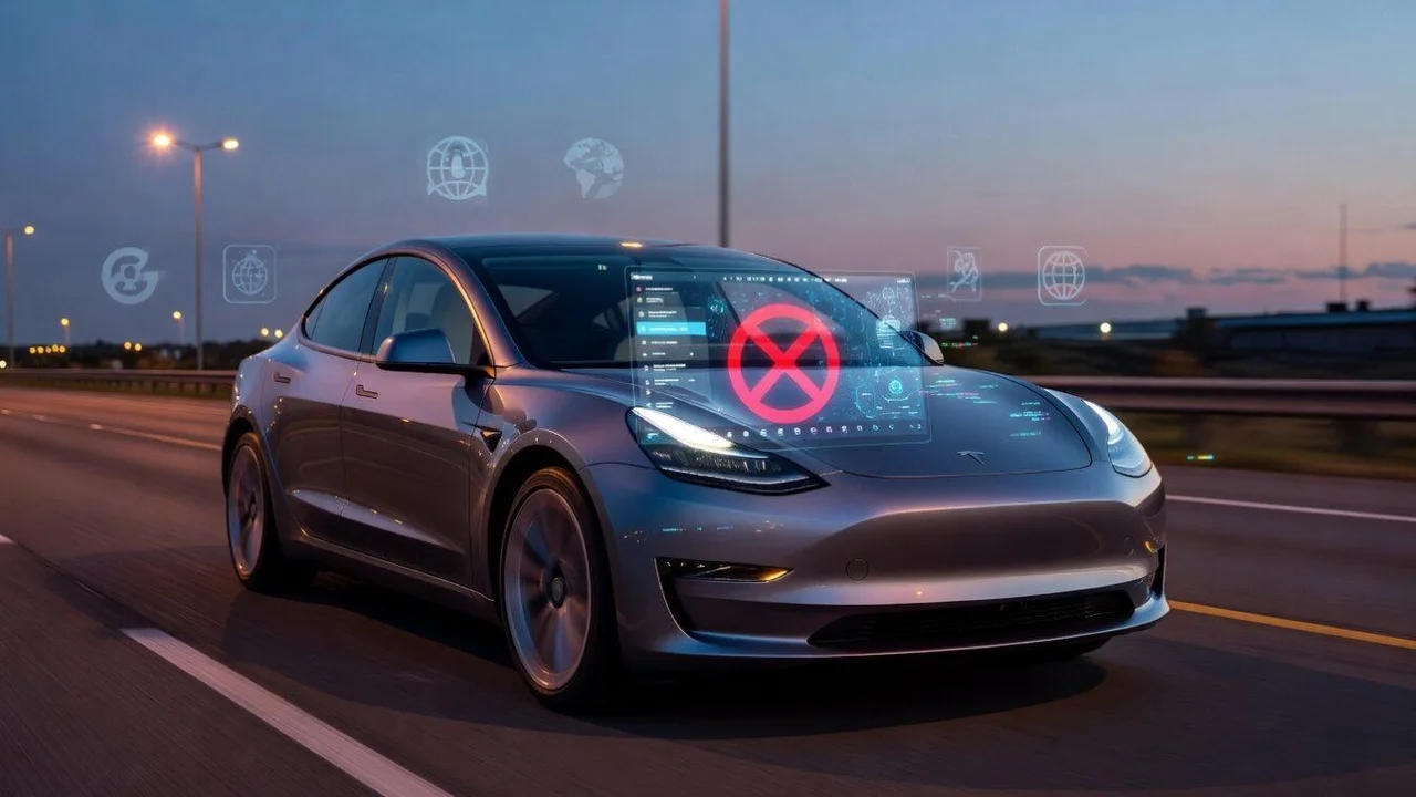 Tesla FSD Modunda Korkunç Kaza: Model X İkiye Bölündü