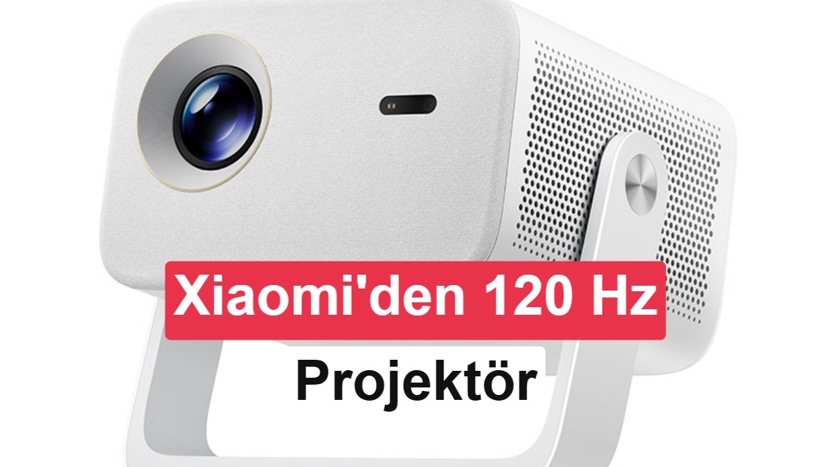Xiaomi'nin Oyuncu Projektörü Rekoru: 120 Hz ve Tam Ton Deneyimi