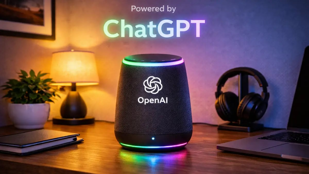 Yapay Zeka Evinin Yeni Oda: OpenAI’dan Dış Görünüşü Canlı Bir Akıllı Hoparlör Geliyor