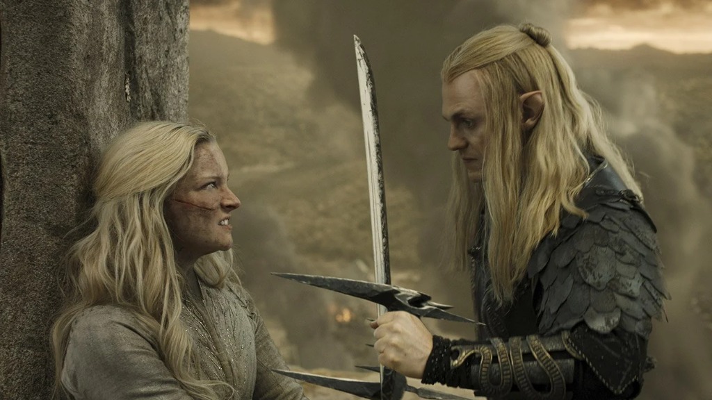 Galadriel ve Sauron Yüzleşmesi