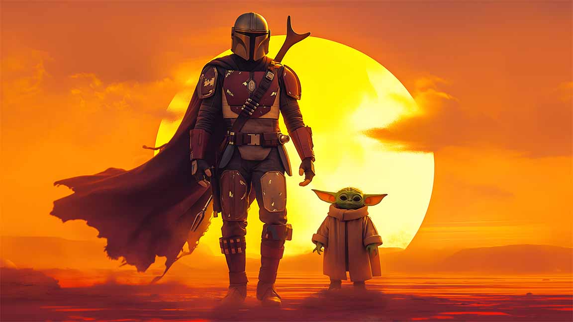 Mandalorian müzik görsellik