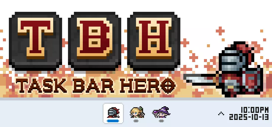 TBH Task Bar Hero görev çubuğu