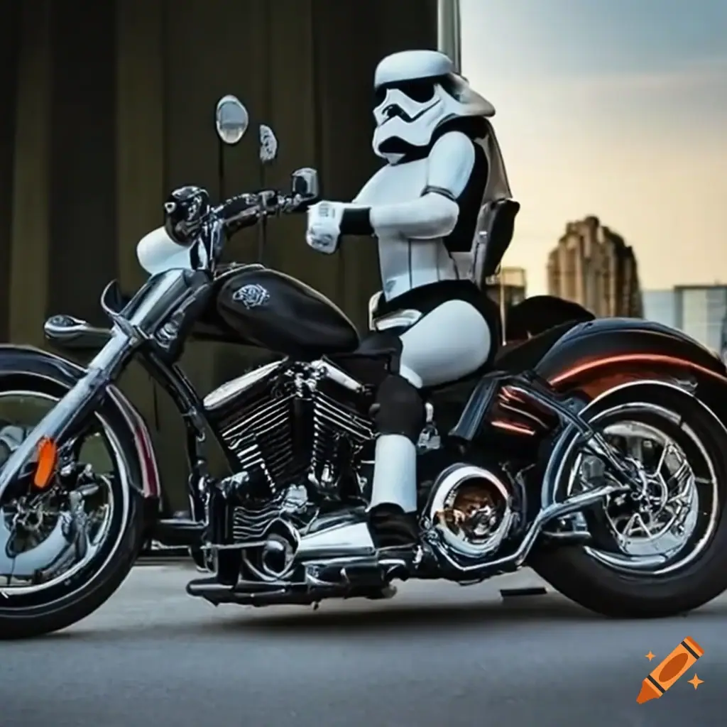 Stormtrooper Temalı Harley-Davidson