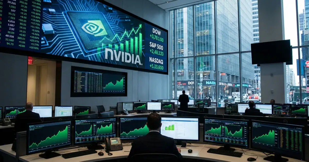 Nvidia rallisi Wall Street'i uçurdu