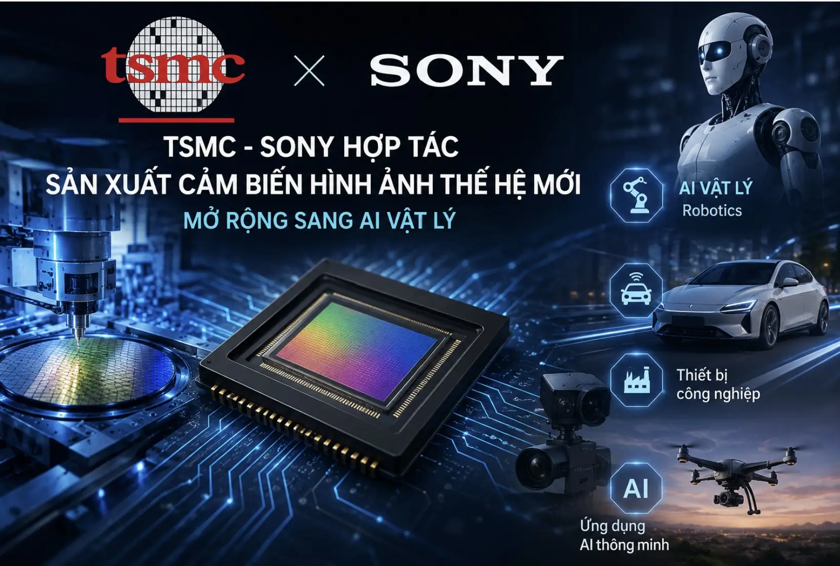 Yeni Ortak Girişim Sony ile TSMC'den Gelen Mobil Çip Hamlesi